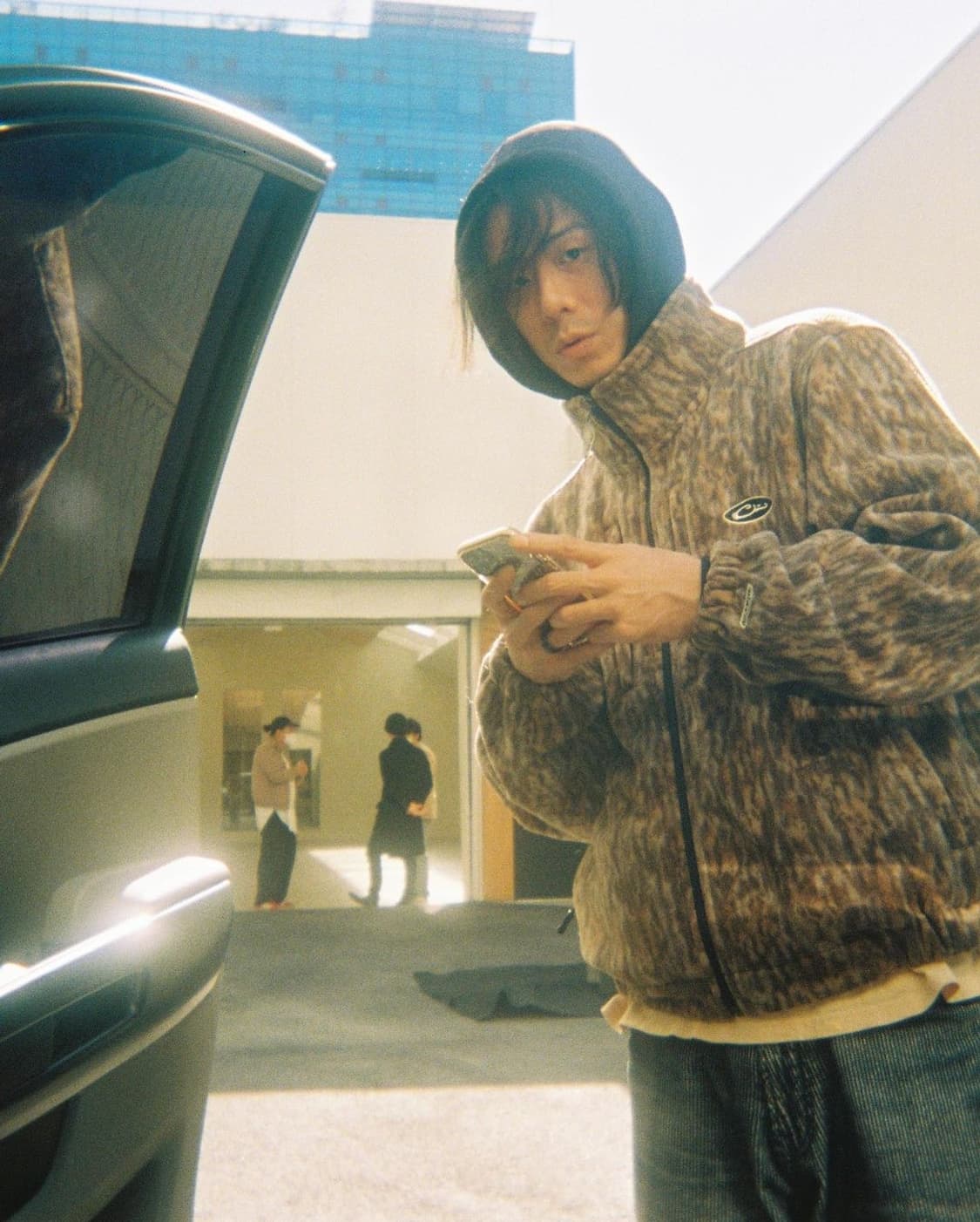 [XL] 드레이크 워터폴 빈지노 카모 후리스 집업 자켓 상품이미지2