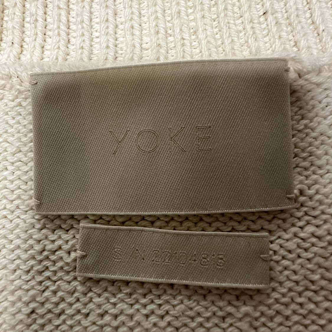 YOKE japan made knit vest 상품이미지3