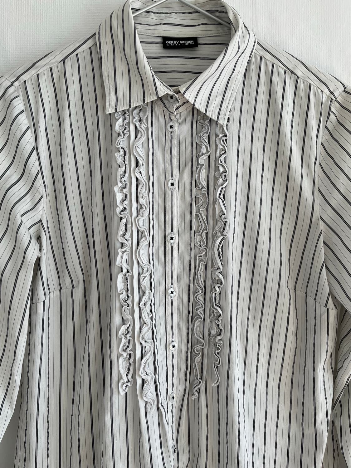 실버 스트라이프 셔츠 (유럽 빈티지) 상품이미지2