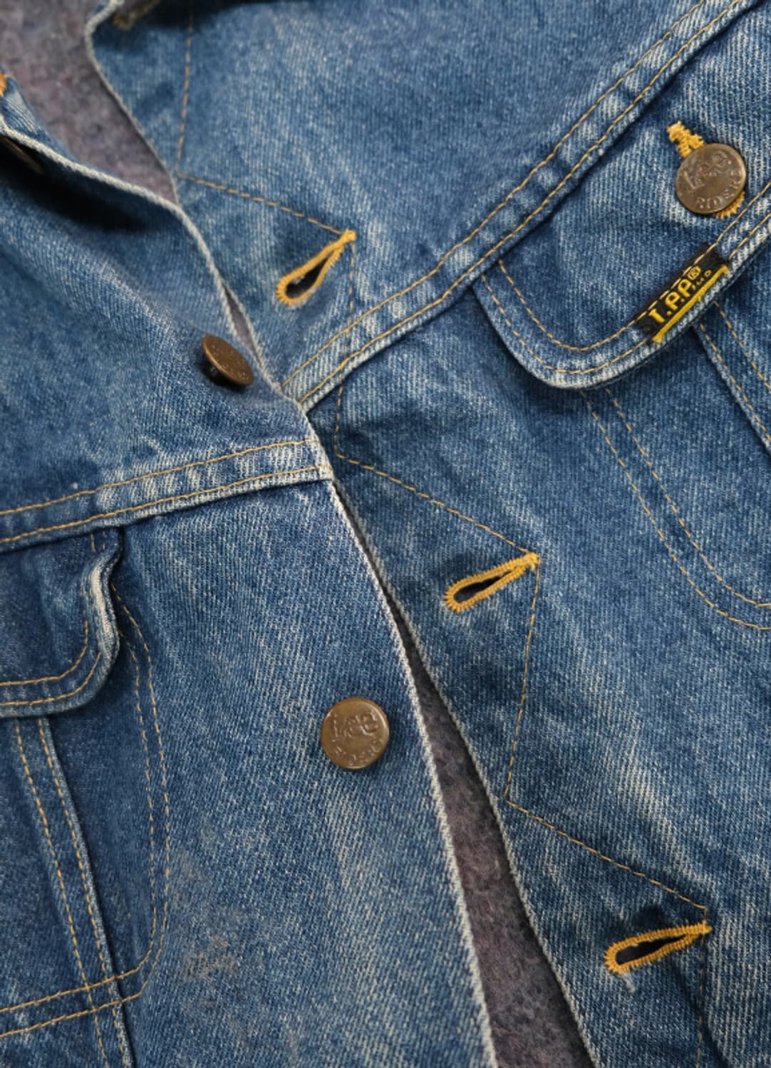 80s lee 데님 트러커 made in usa 상품이미지5