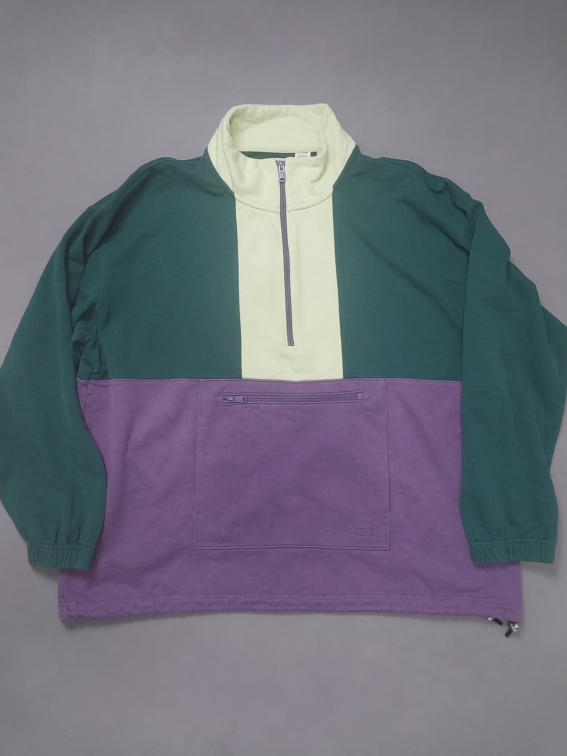 [XL] 리바이스 아노락 팝 오버 맨투맨 상품이미지1