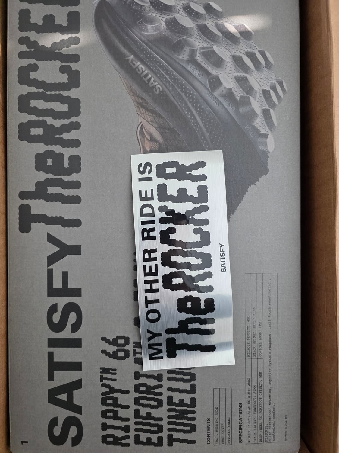 [10.5/285] 새상품 새티스파이 더라커 상품이미지4