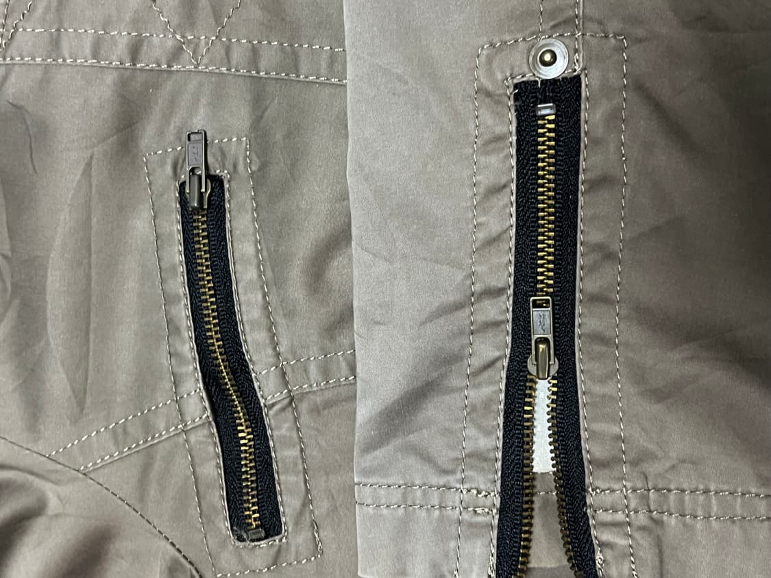 카키브라운 자켓 y2k (디테일) 상품이미지3