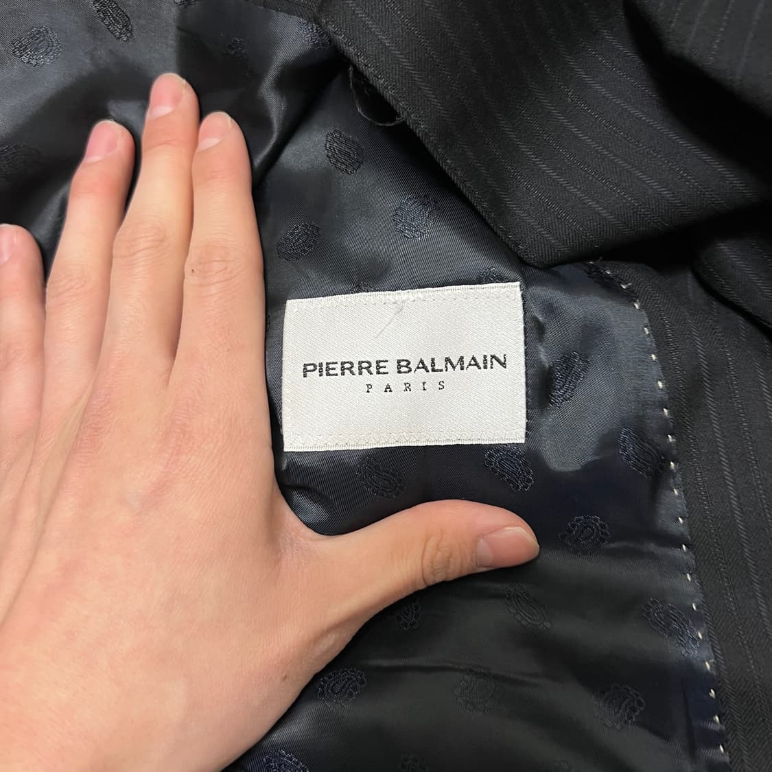 피에르 발망 남성 싱글 정장 자켓 L/100  상품이미지4