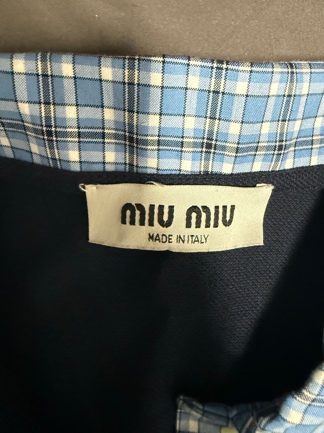 (XL)미우미우 폴로 셔츠 블루 상품이미지2