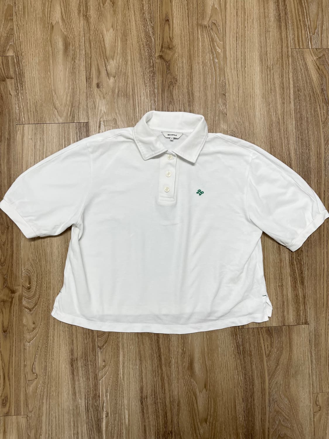 빈폴 화이트 PK 반팔 티셔츠 95 상품이미지1