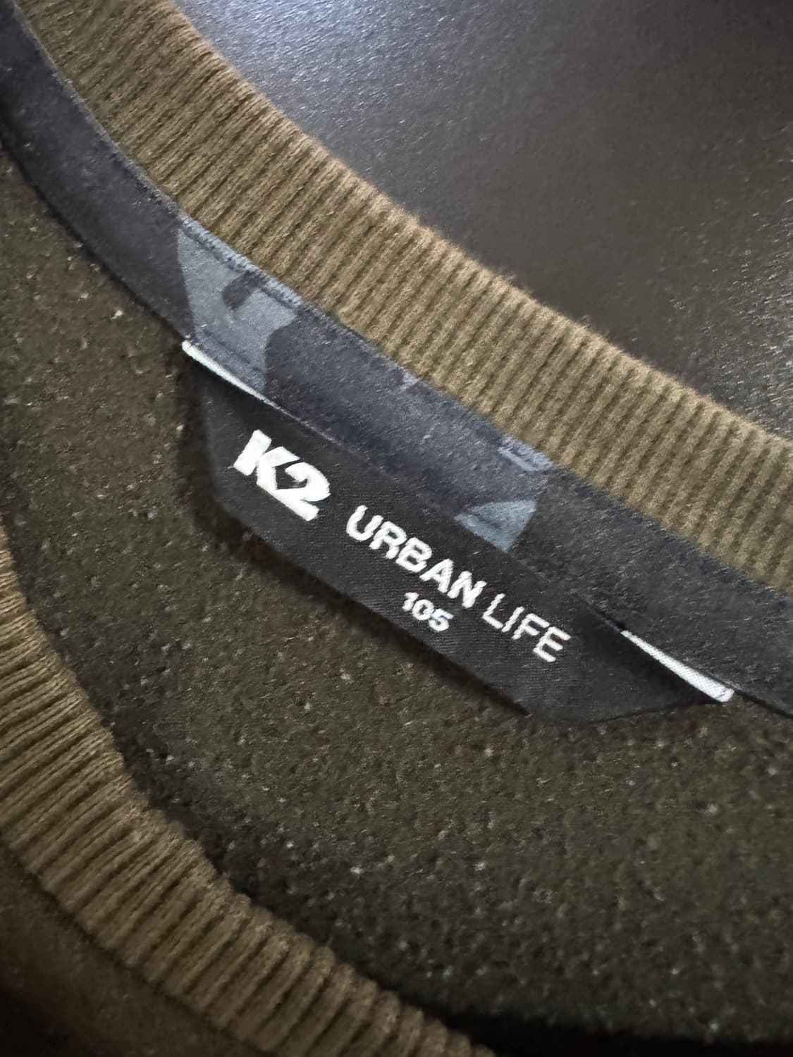 K2 케이투 카모플라쥬 기능성 기모 맨투맨 L ~ XL 상품이미지3