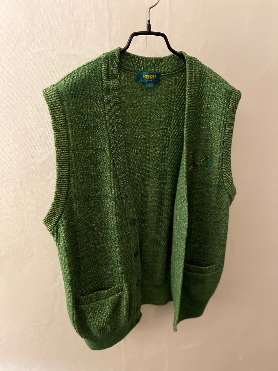 겐조골프 니트조끼 상품이미지6