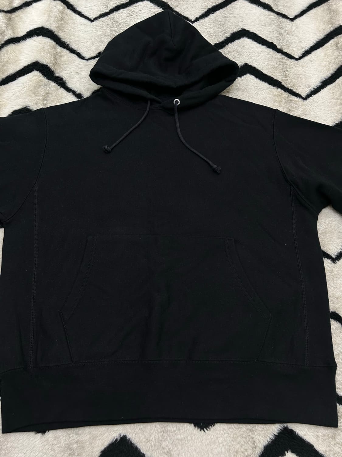 [2XL]챔피온 리버스위브 후드/블랙/기모 상품이미지3