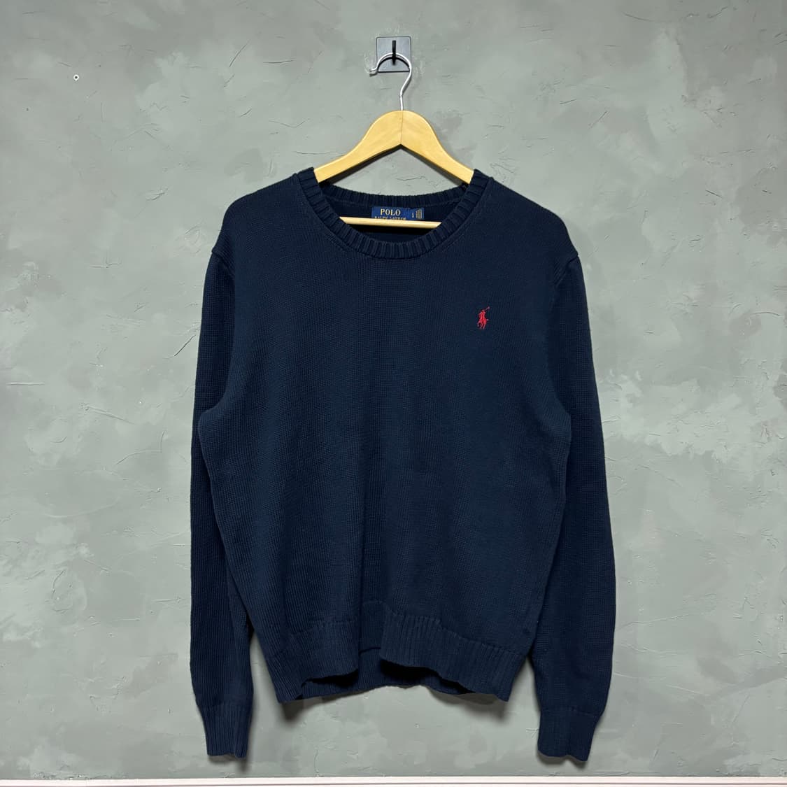 폴로 랄프로렌 신형 니트 네이비 상품이미지1