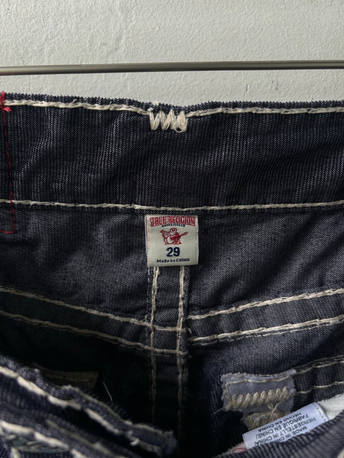 트루릴리젼 워싱 셀비지 부츠컷 진  상품이미지6