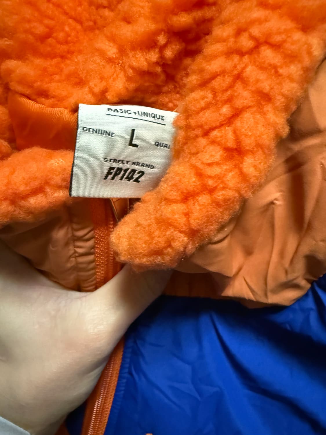 페플 뽀글이 후리스 자켓 ( 색상3가지 ) 상품이미지8