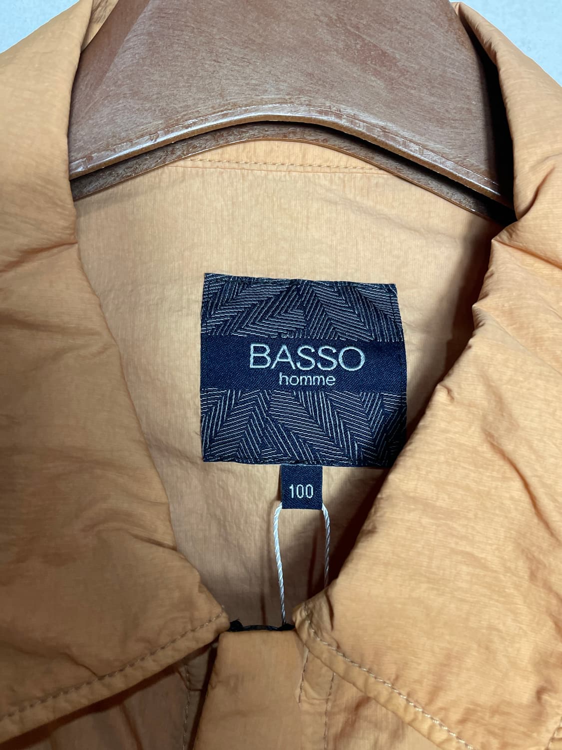 BASSO 셔츠형 점퍼 오렌지 상품이미지3