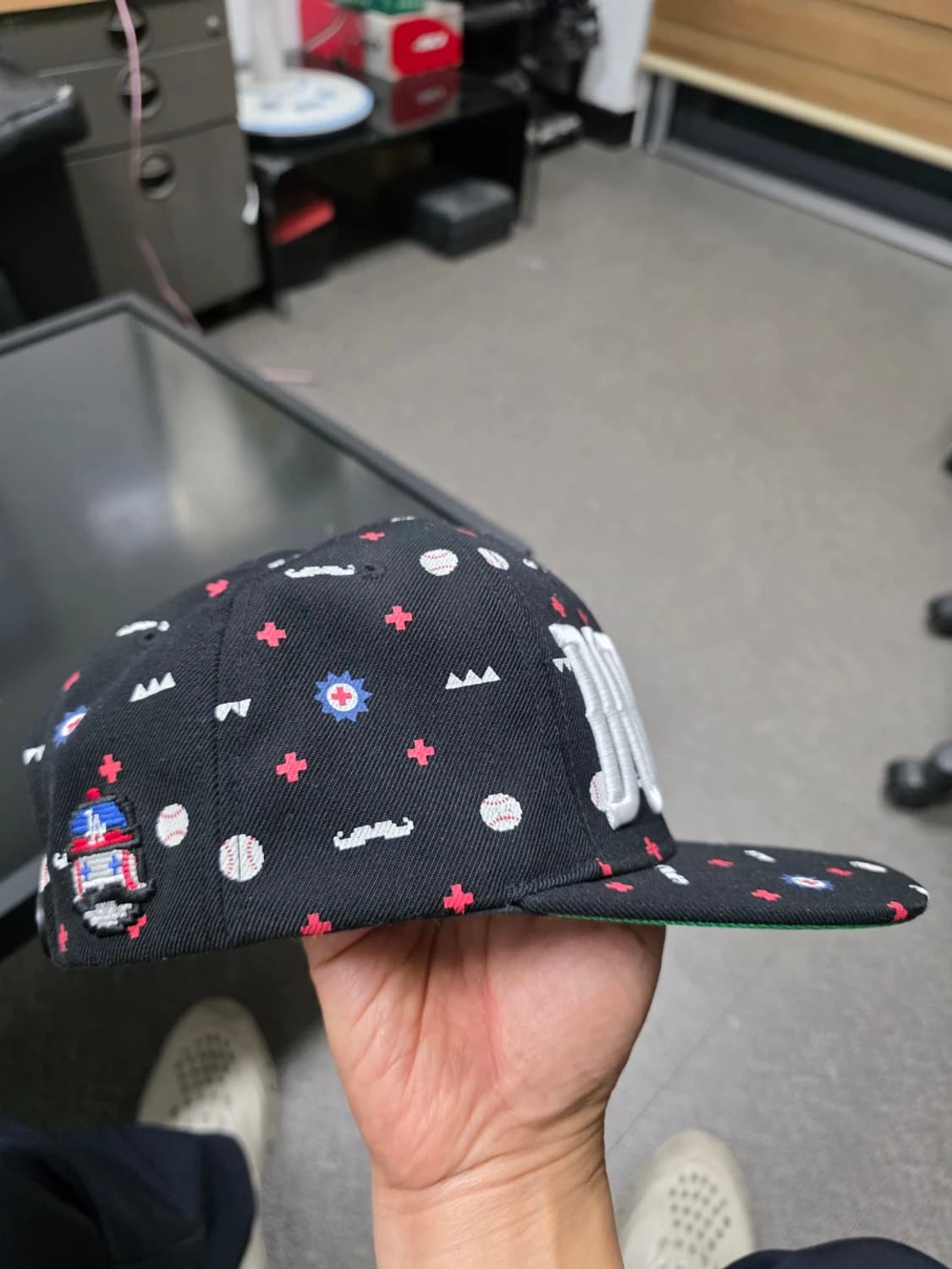 MLB LA 다저스 패턴 스냅백 상품이미지6