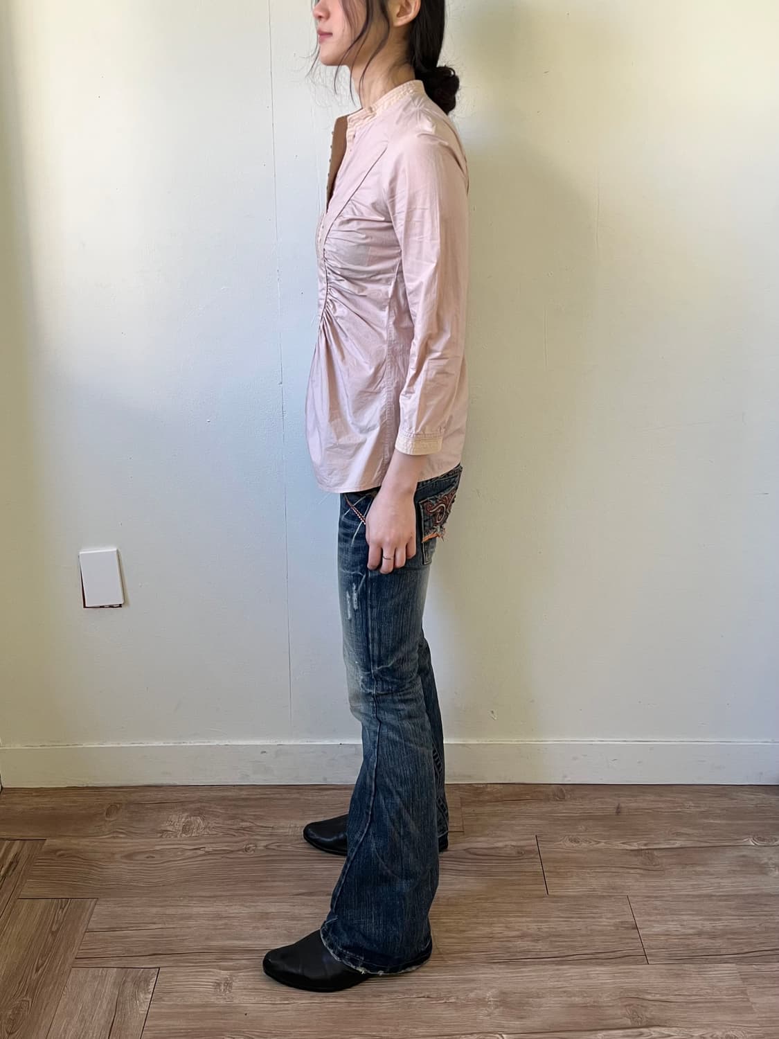 GUCCI 인디핑크 후크 블라우스 상품이미지9