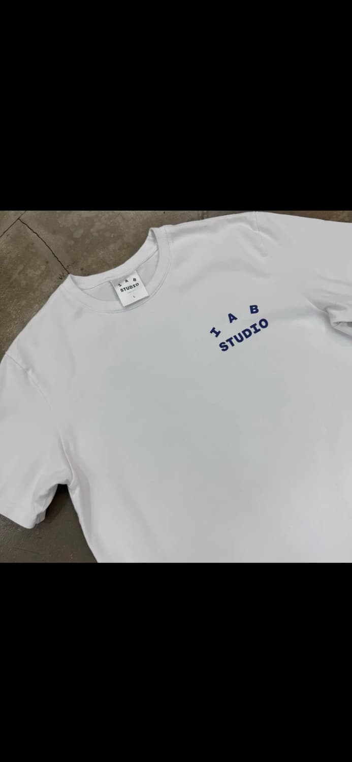 IAB studio 반팔 포카리/흰색 아이앱 상품이미지3