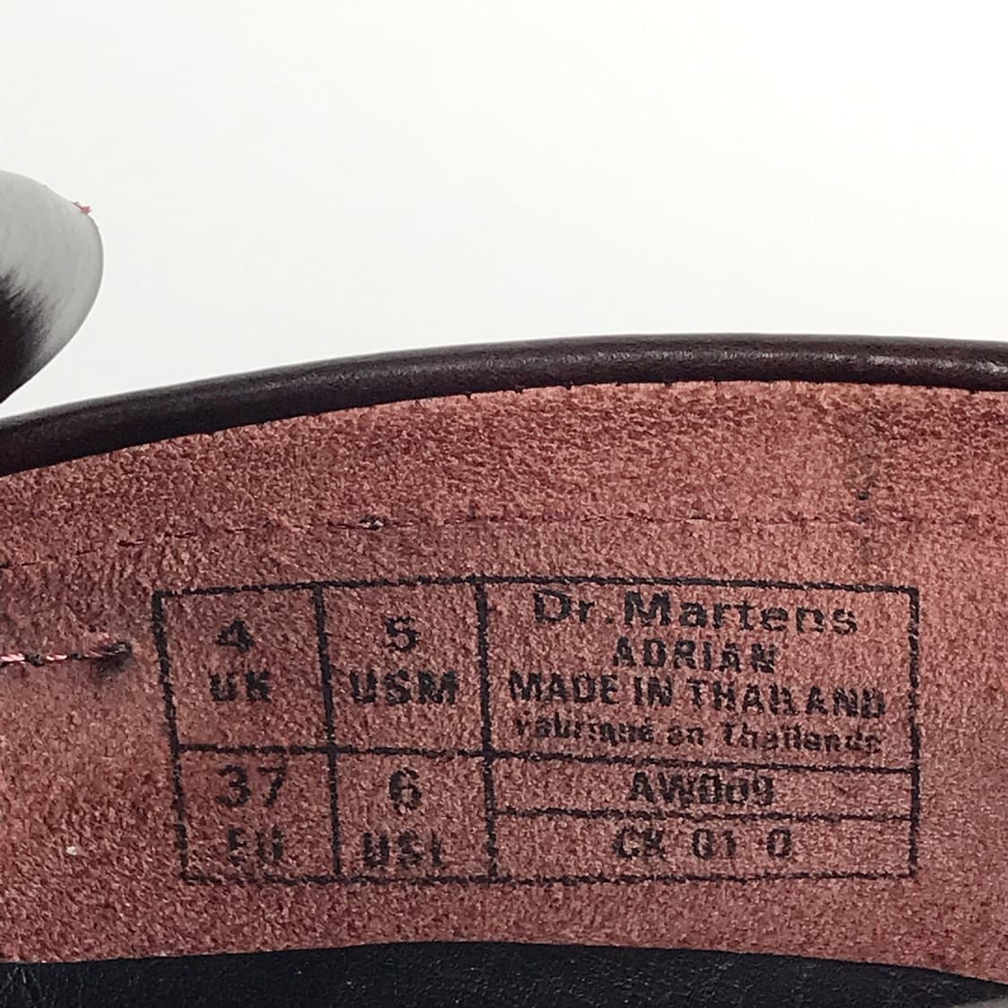닥터마틴 아드리안 테슬로퍼 신발 빈티지 여성UK4 상품이미지10