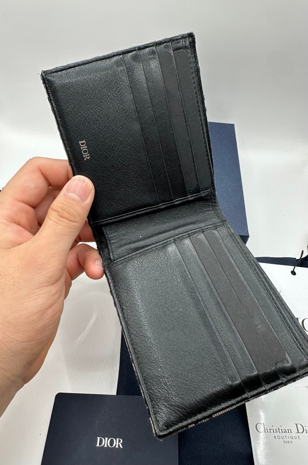 디올 오블리크 반지갑 상품이미지2