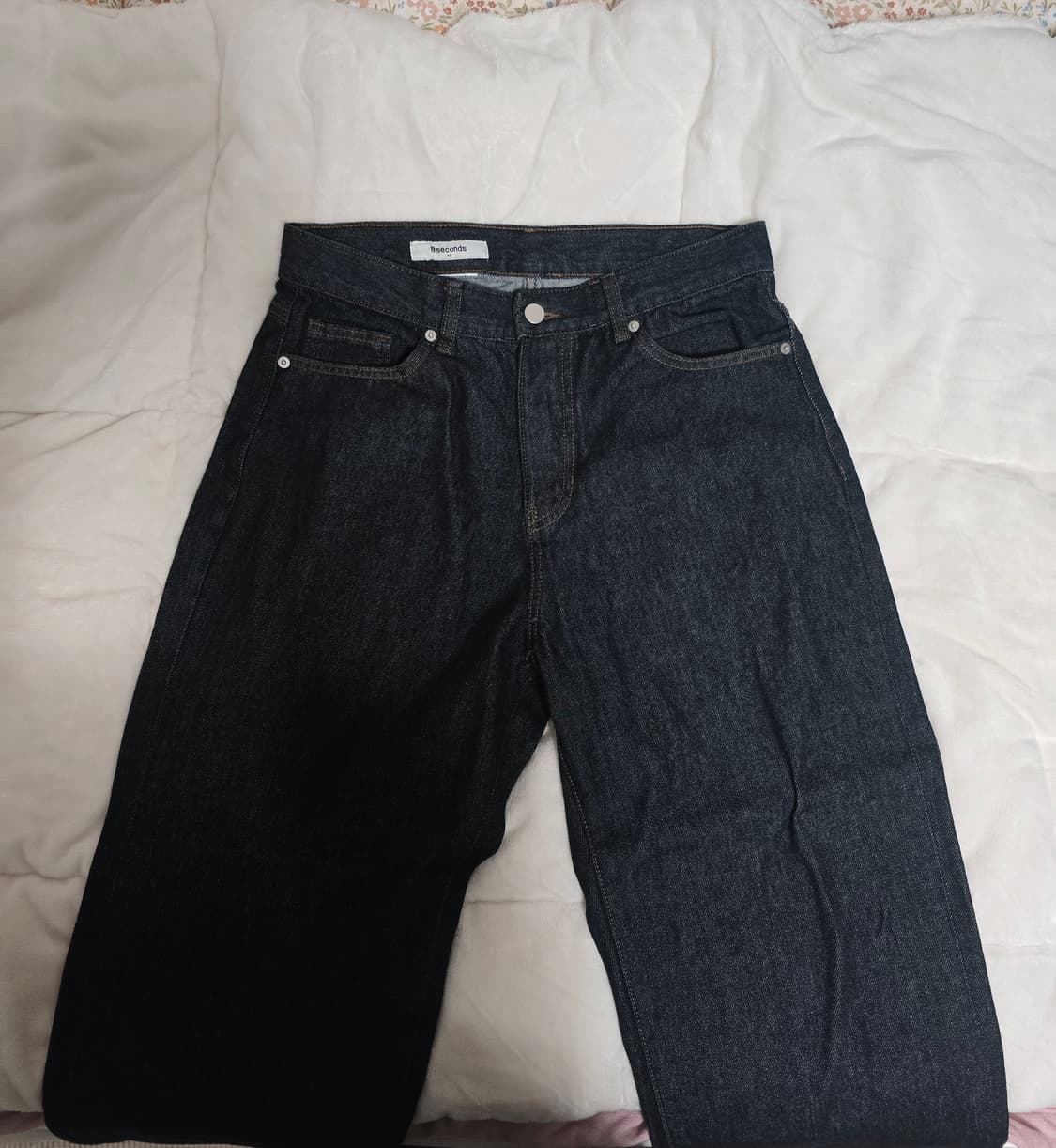 에잇세컨즈 와이드 리지드 데님 팬츠
78 [30인치 추천] 상품이미지4