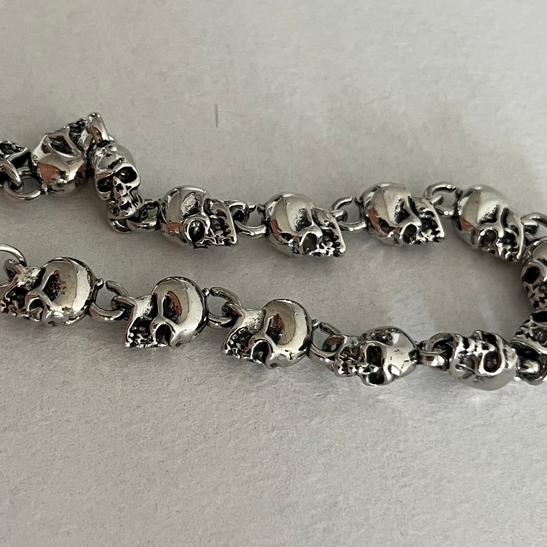 스컬 헤드 팔찌 상품이미지3