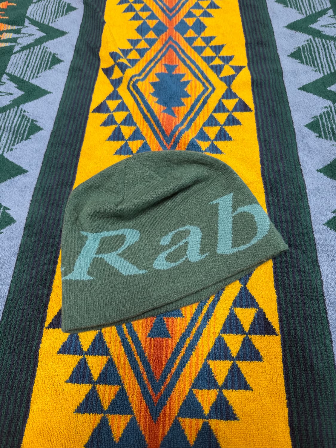 Rab  Logo Beanie green 상품이미지1