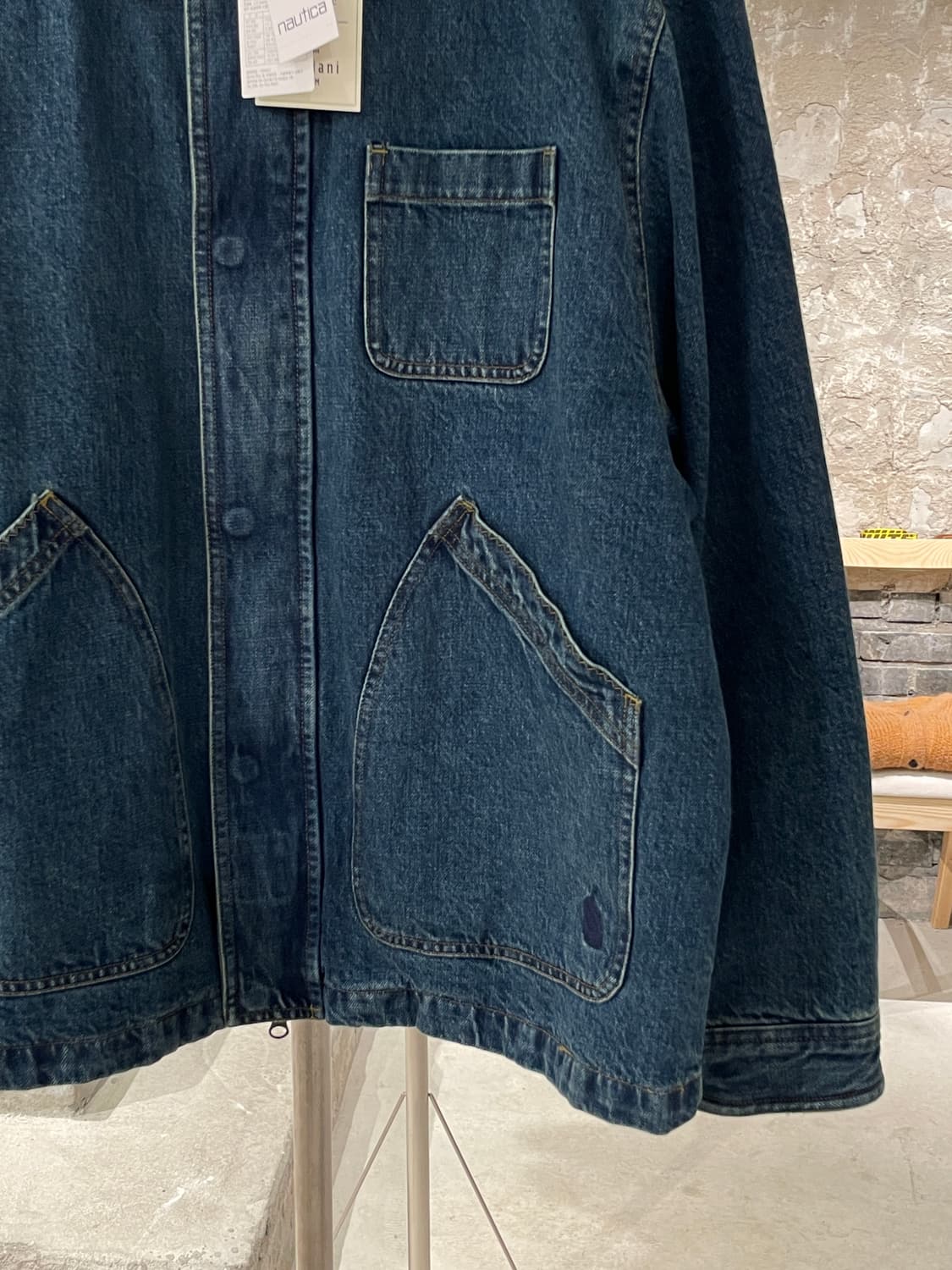 노티카 미디엄 인디고 스탠다드 데님 자켓 상품이미지5