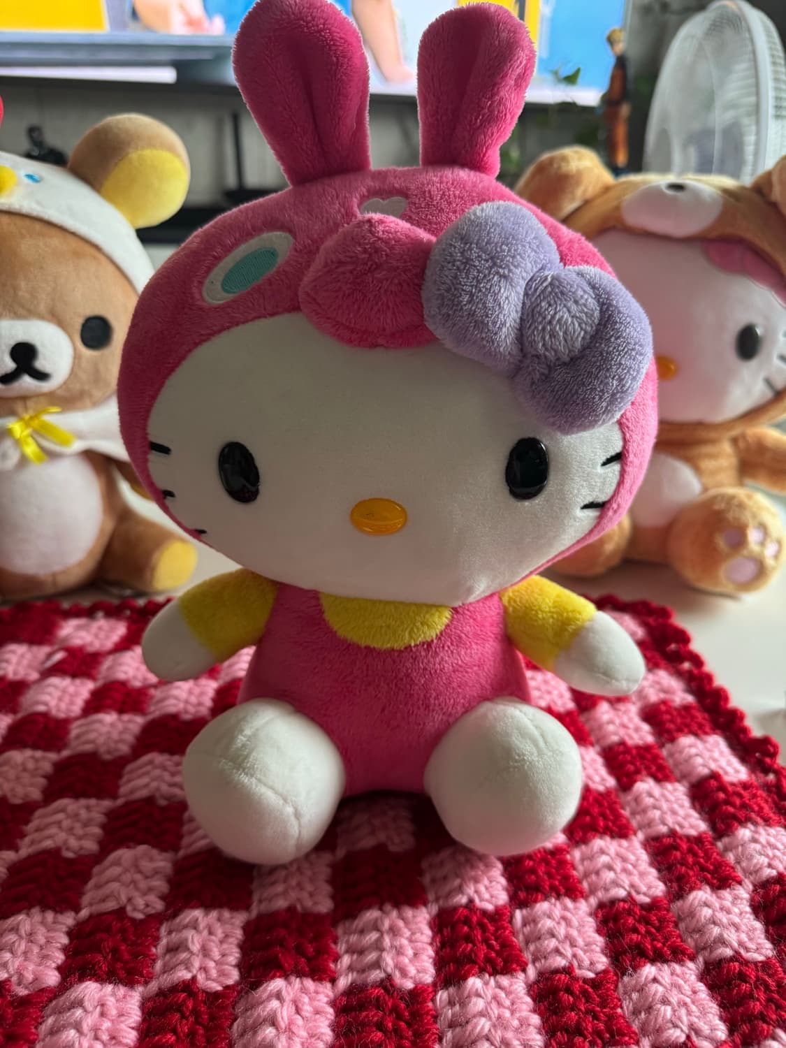 빈티지 헬로키티x로디 인형 소장전시인형 중형 상품이미지6