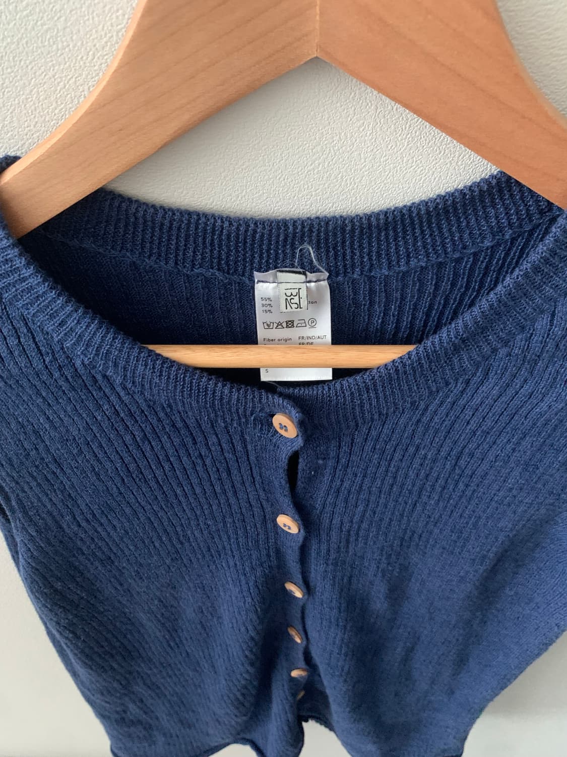 베이스레인지 니트 가디건 상품이미지2