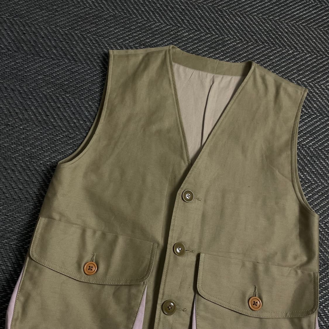 이치타임 아메카지 포켓 워크 베스트o 4724 상품이미지3