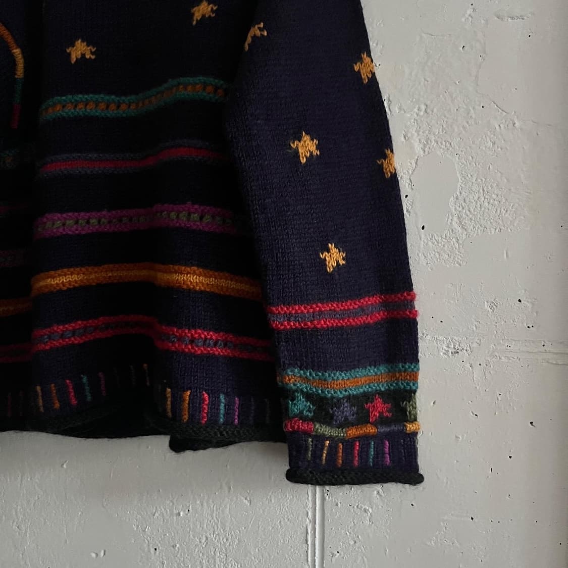 made in nepal  🌌 밤하늘의 별 가디건 상품이미지7