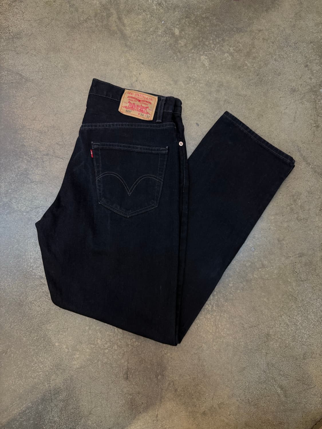 리바이스 흑청 34(505) 상품이미지2