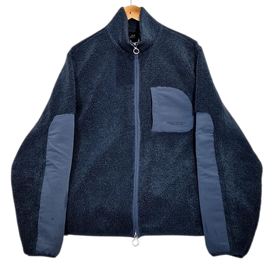 Armani exchange 아르마니 익스체인지 양털 후리스 자켓 상품이미지1