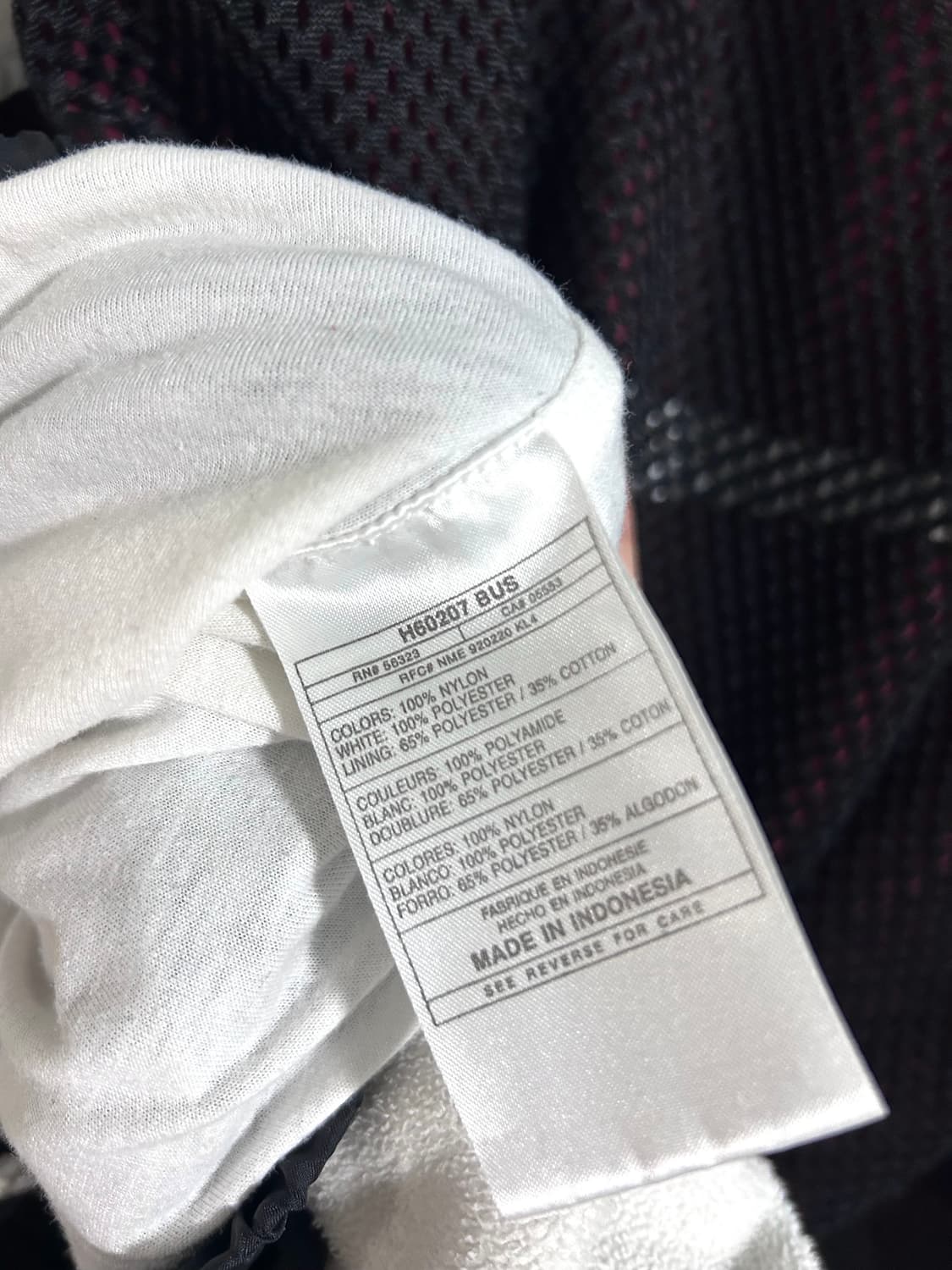 나이키 90s 바람막이 마룬 화이트 상품이미지6