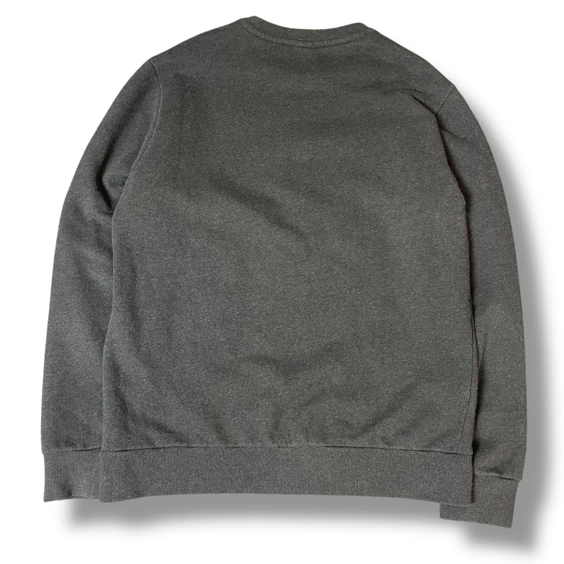 휠라 빅로고 프린팅 기모 다크 그레이 맨투맨 M 상품이미지2