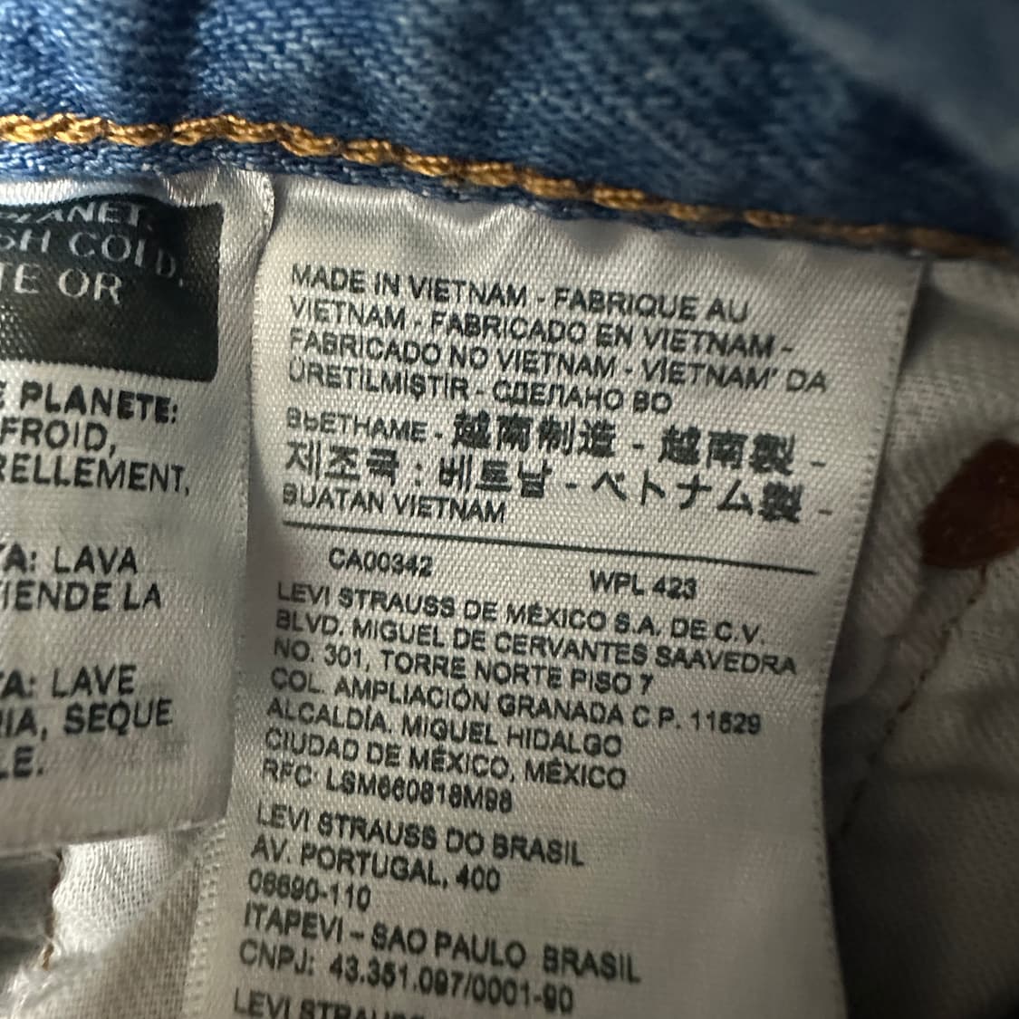 LEVI'S 501'93 denim pants 상품이미지4