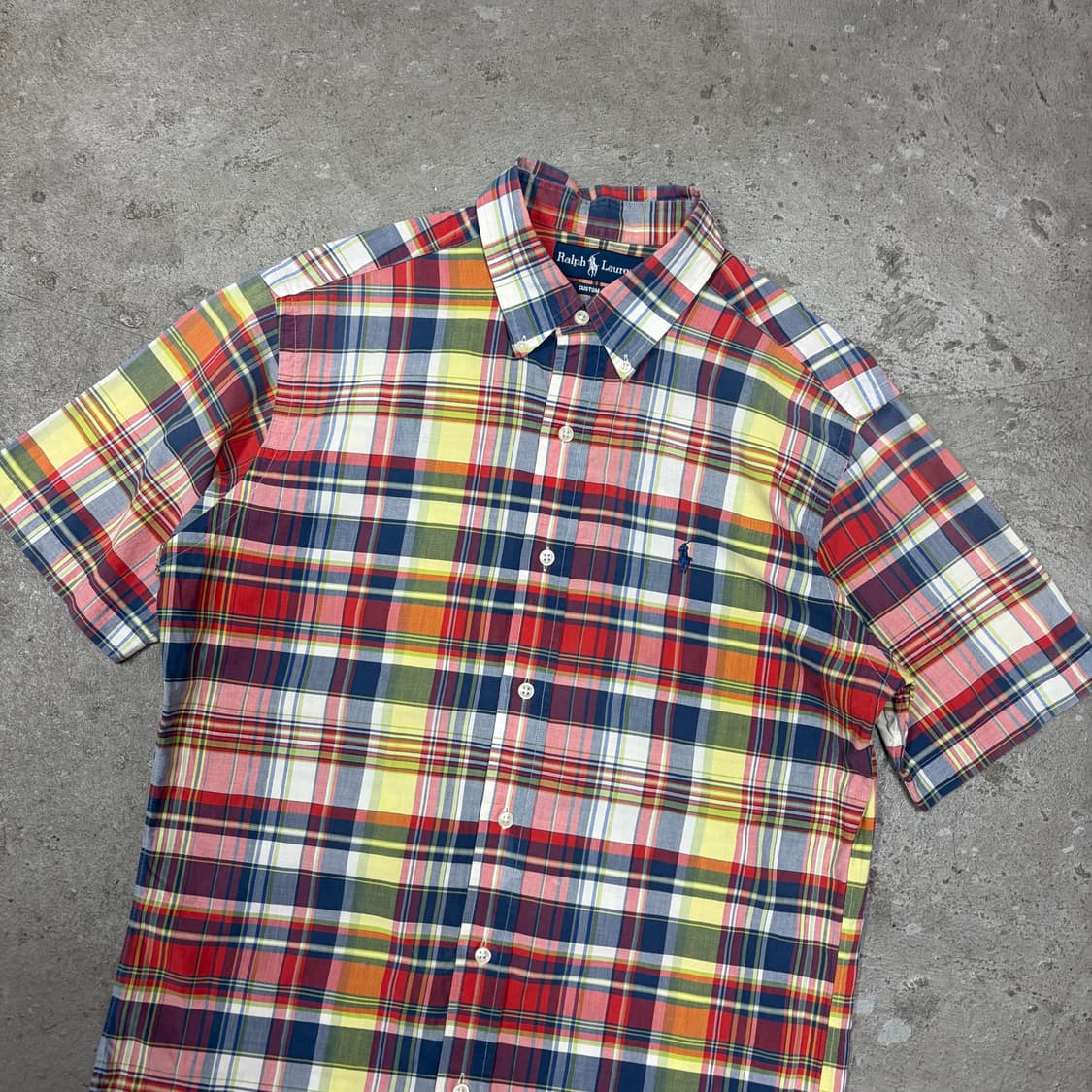 폴로 체크 반팔 셔츠[2472] 상품이미지2