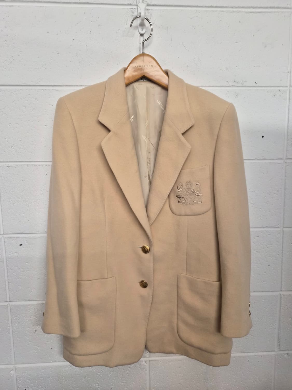 우먼 77) 아쿠아스큐텀 울 자켓 팝니다 상품이미지1