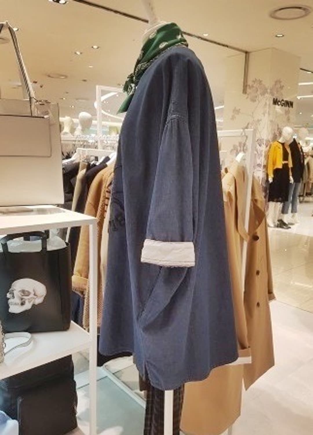 톰보이 데님 원피스 상품이미지2