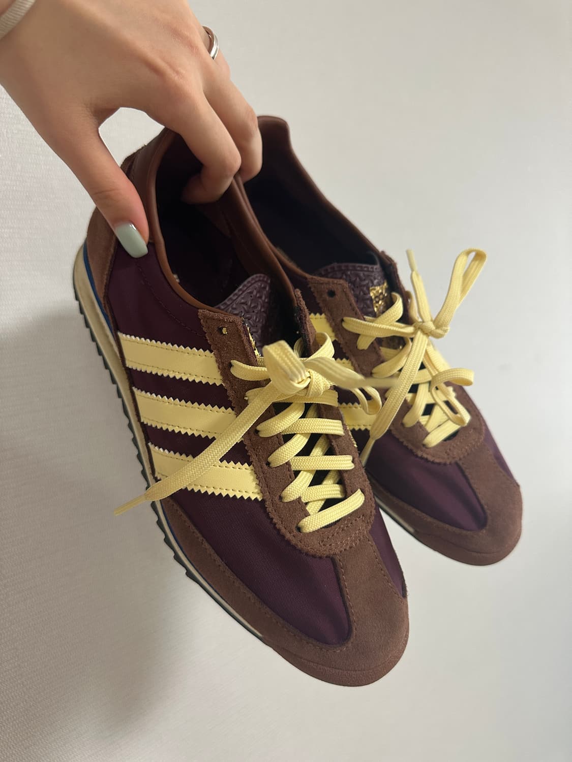 아디다스 SL 72 OG 마룬 올모스트 옐로우 250 상품이미지2