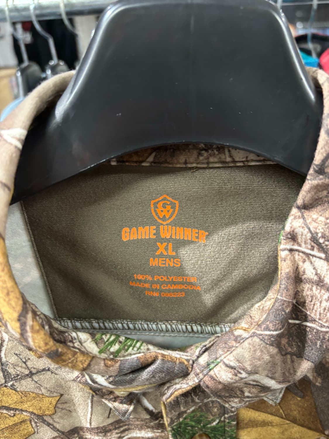 빈티지 플리스 소재 리얼트리 셔츠 상품이미지6