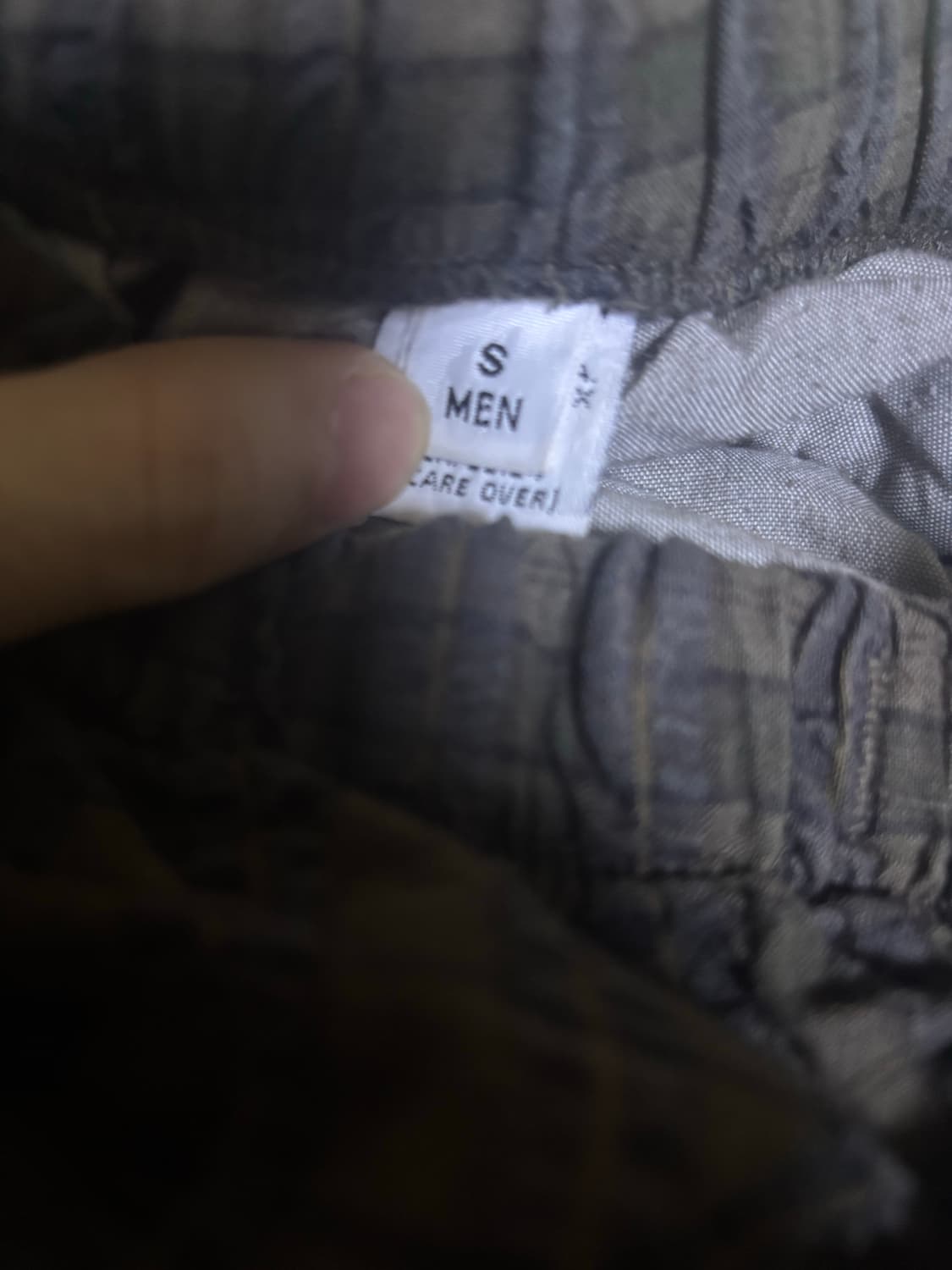 그라미치 체크 반바지 s 90s in usa 상품이미지3