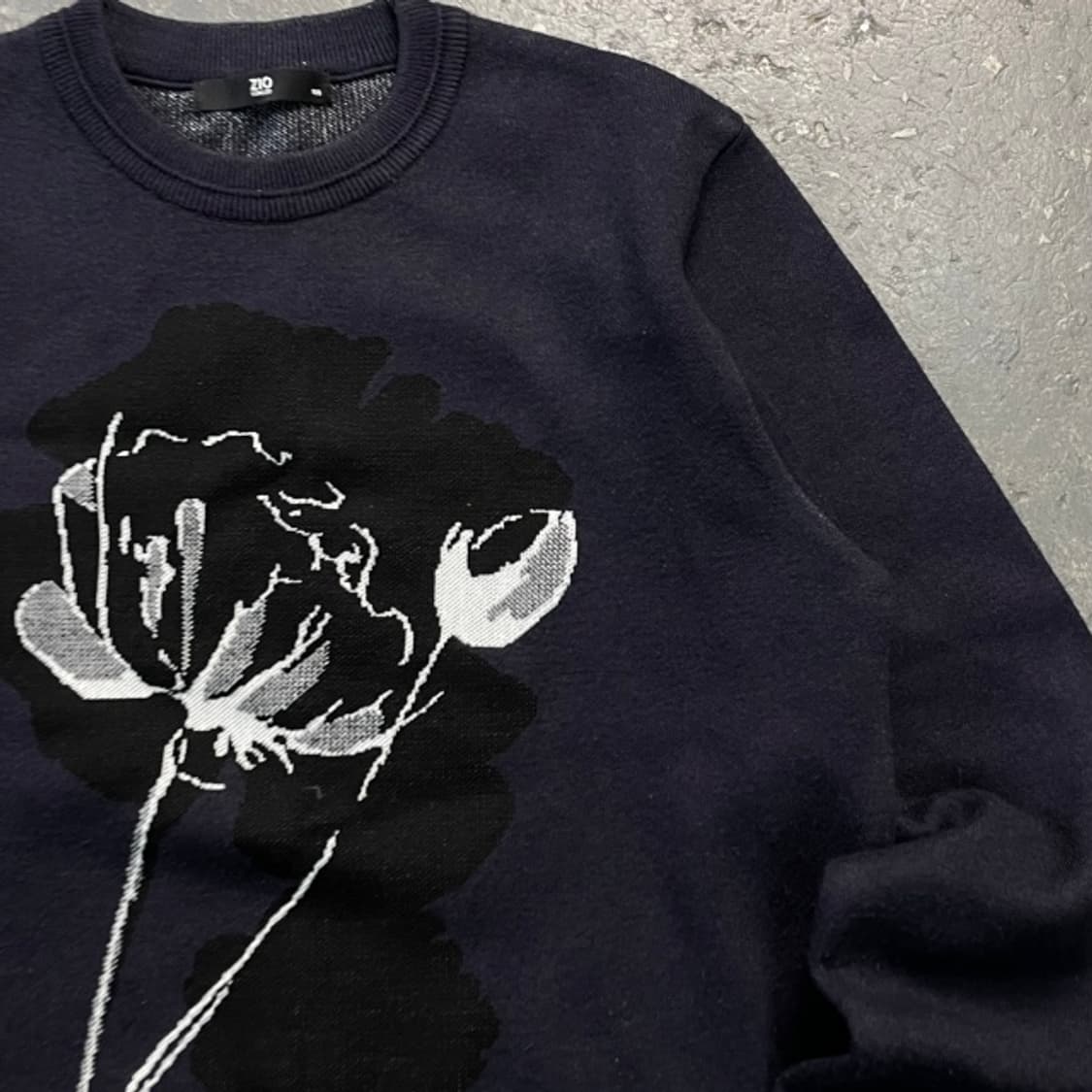 100 지오송지오 플라워 니트 상품이미지2