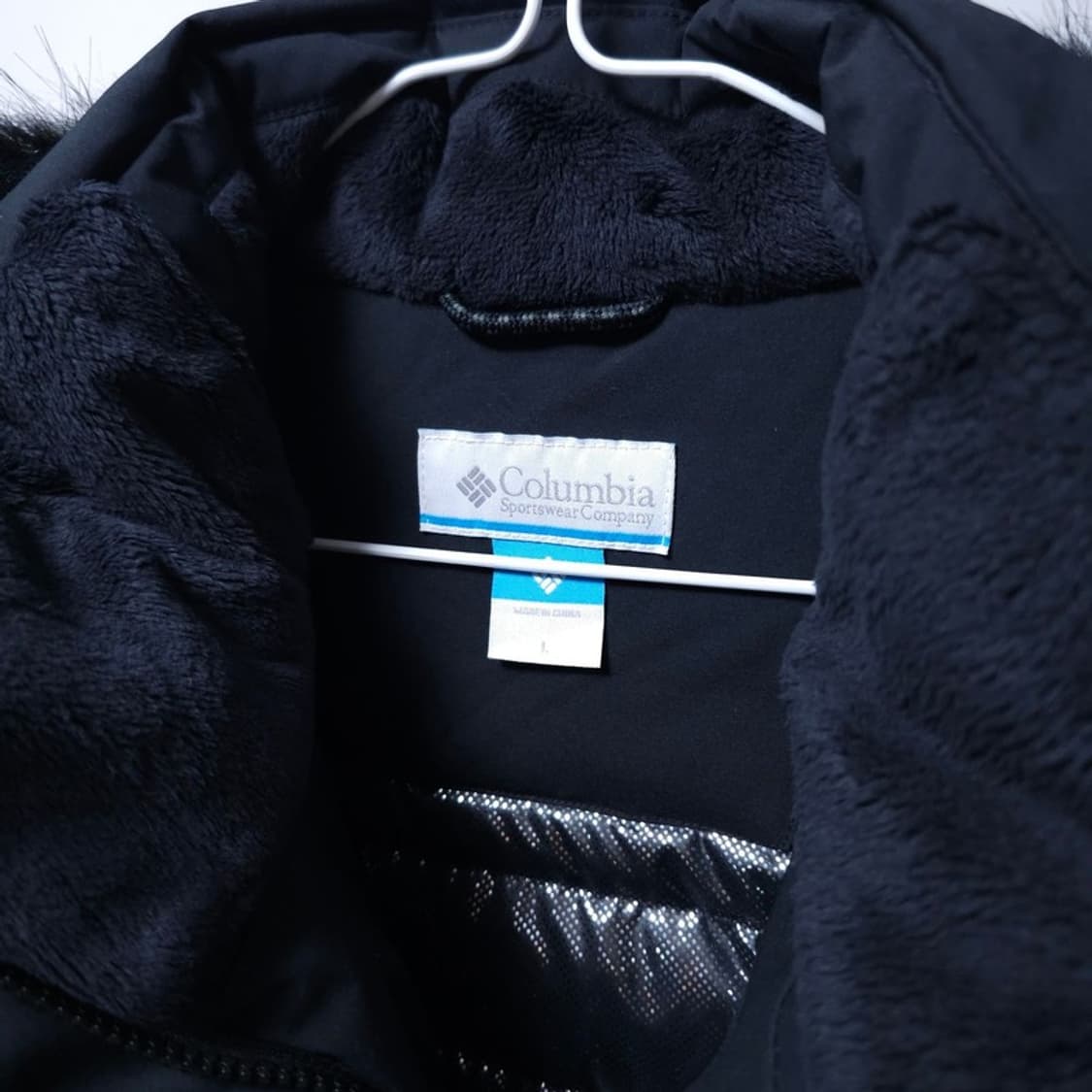 컬럼비아 구스다운 패딩 L 상품이미지3