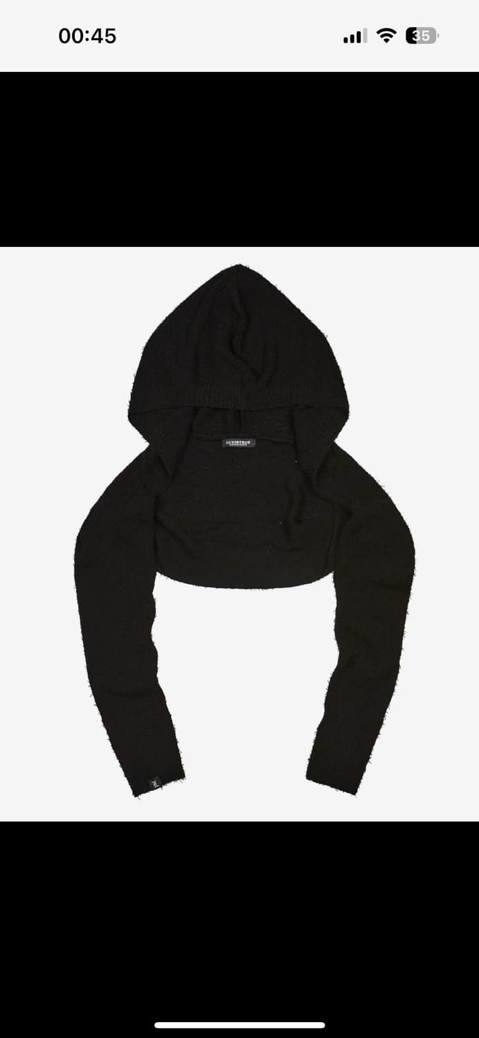 러브이즈트루 PY HOOD BOLERO(BLACK) 상품이미지1