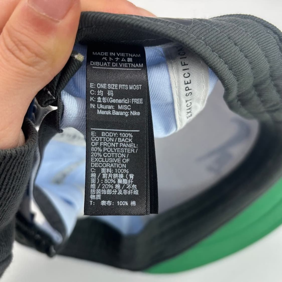 NIKE X 말본 골프 레트로 72 에어로빌 볼캡 스카이블루 상품이미지7