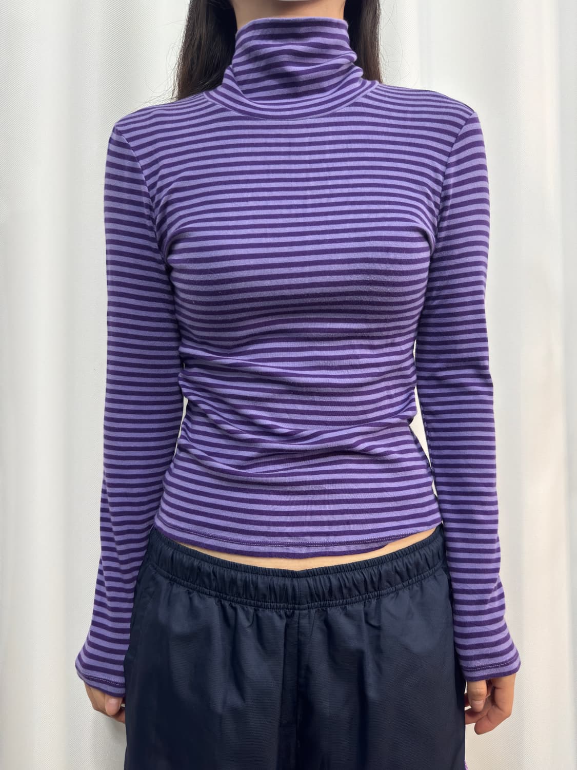 uniqlo stripe pollar top 상품이미지1