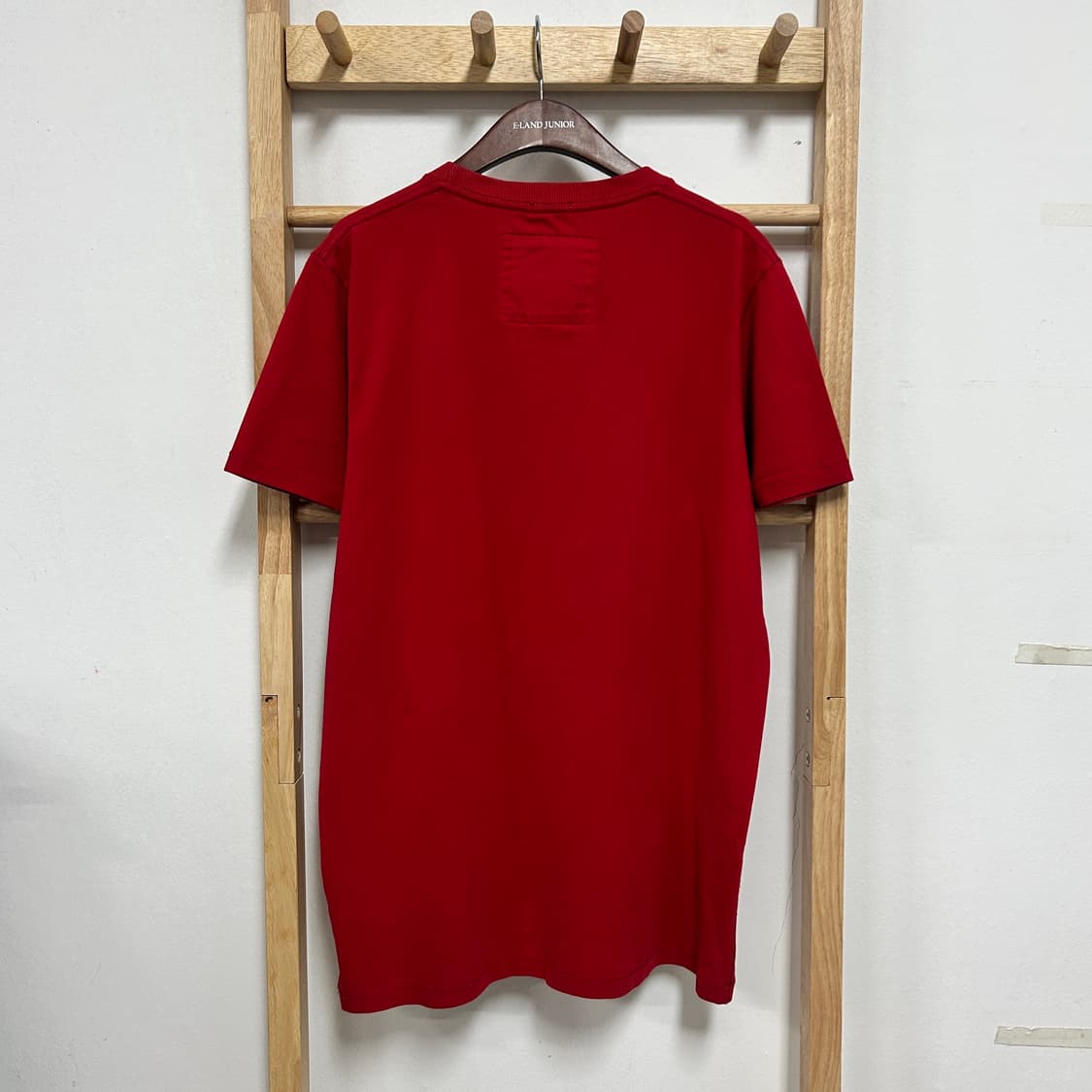 아베크롬비 아치로고 티셔츠 레드 상품이미지5