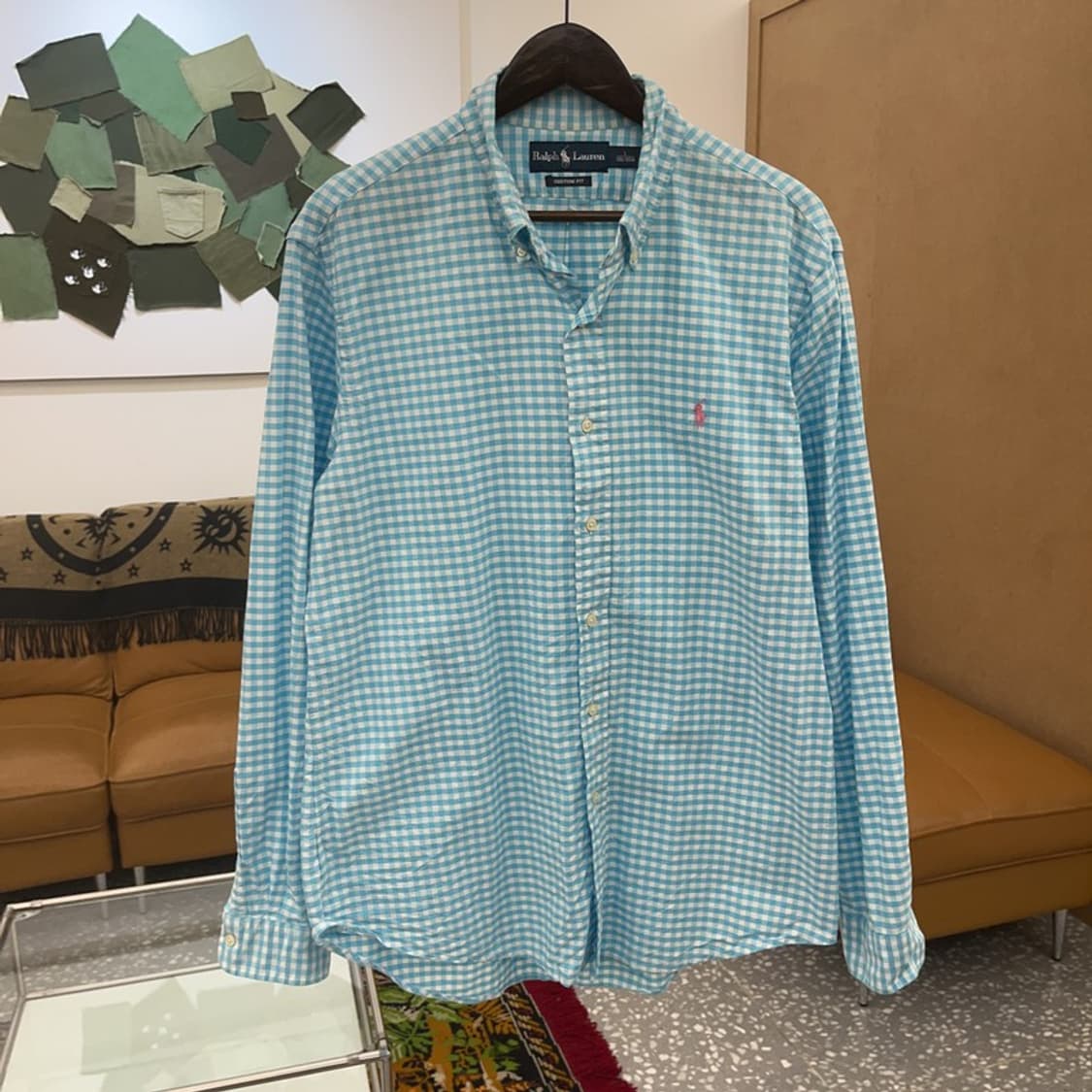 폴로 랄프로렌 커스텀핏 핑크포니 오버핏 긴팔 셔츠 105 C06226 상품이미지2