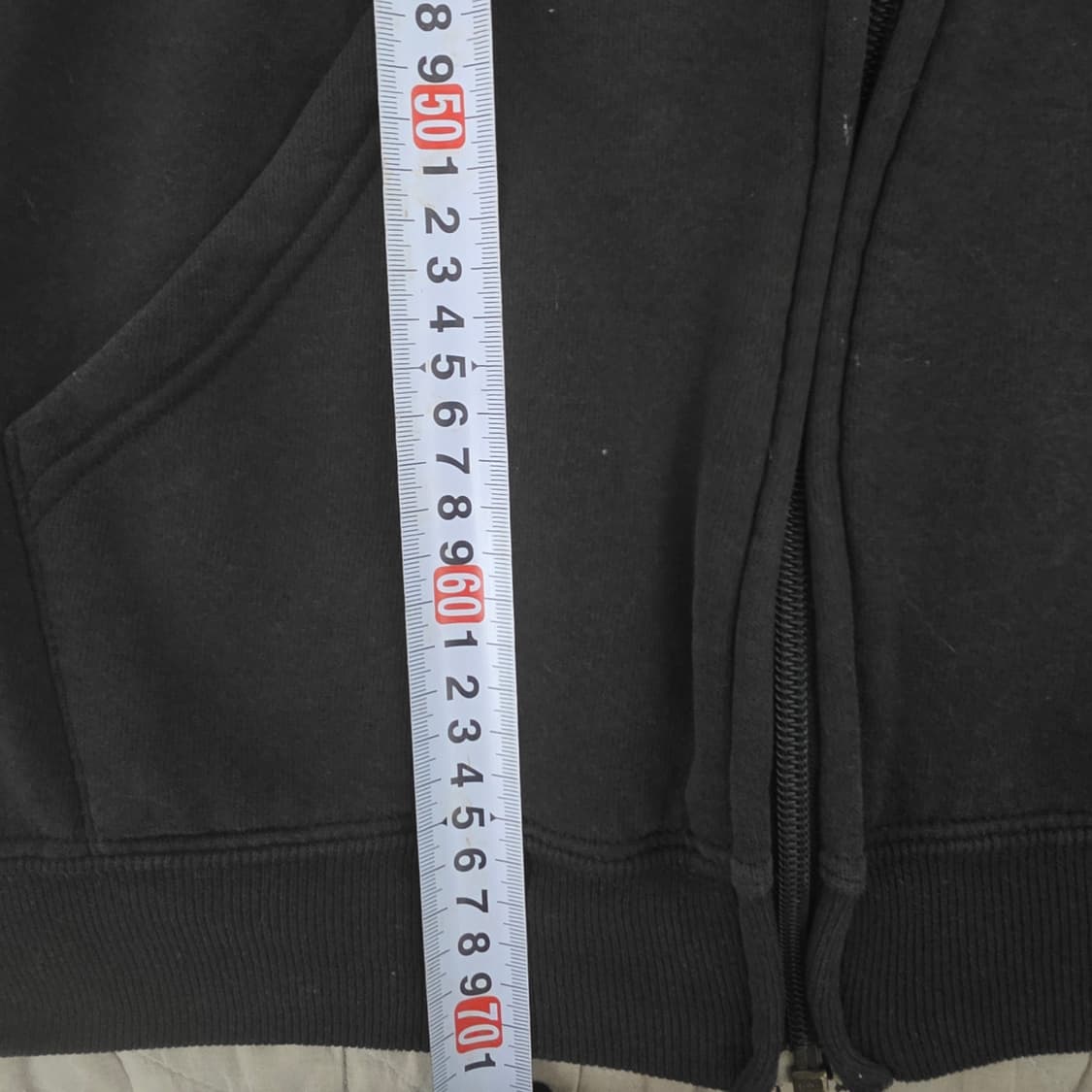 [XXL] 90s 빈티지 러셀 애슬레틱 후드집업 블랙 하드페이드&페인팅 상품이미지8