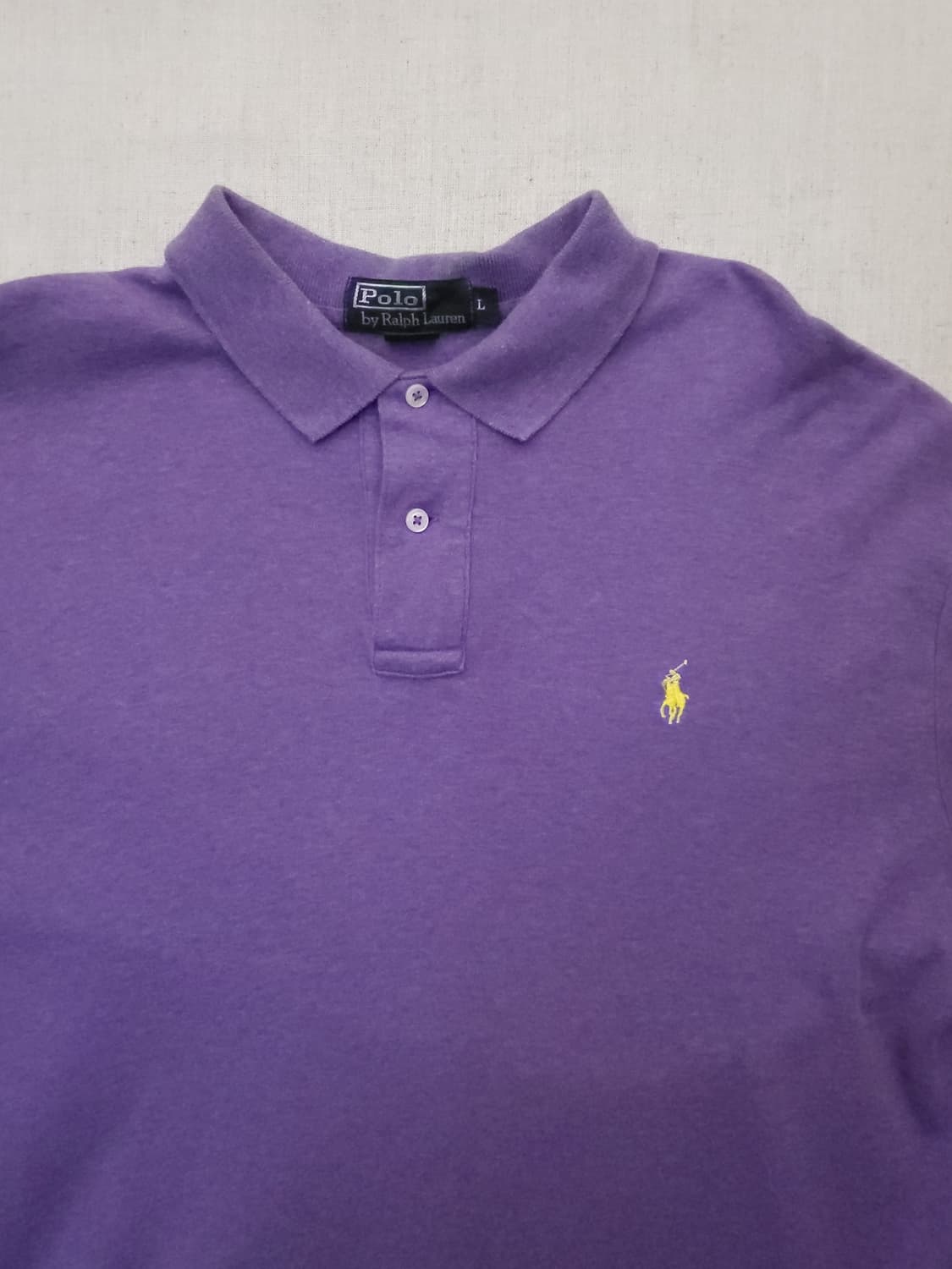 폴로 랄프로렌 반팔 카라티 퍼플 L 상품이미지2